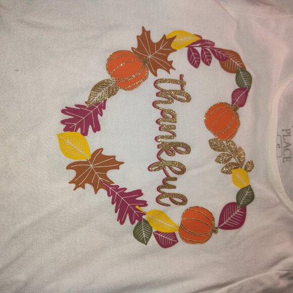 *Pre-Owned Children's Place Brown Matching Pants Set with Fall Season Accents* - Picture 3 of 9